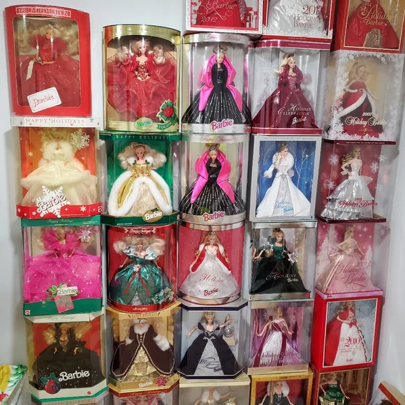 Holiday barbie collection hotsell